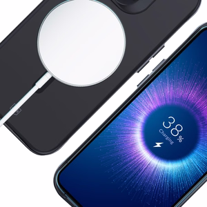 3mk Smoke MagCase MagSafella iPhone 15 Pro:lle - Puoliläpinäkyvä