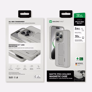 Amazing Thing Matte Pro Mag Case 12FT IP156.1PMPGY for Iphone 15 Pro titanium