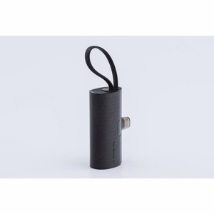 Ulkoinen akku Forcell F-Energy Power Plug F5K3 PD 20W 5000 mAh sisäänrakennetulla USB C -liittimellä musta