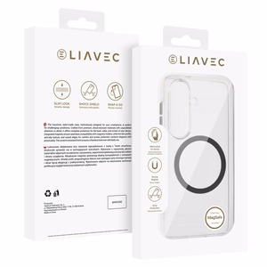 Liavec Pure Suojakuori Samsung Galaxy S26:lle harmaa