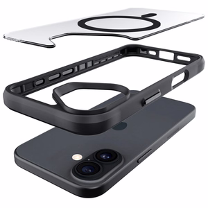 3mk Satin Armor MagCase iPhone 17:lle - musta