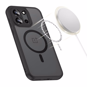 Tech-Protect Magmat MagSafe -suojakuori OnePlus Nord 6 -mallille, mattamusta