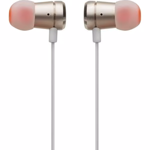 Langalliset kuulokkeet JBL T290 mikrofonilla, Jack 3,5mm, kultaiset