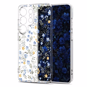 Tech-Protect FlexAir suojakuori Samsung Galaxy S26 Ultra:lle värikäs kukkainen