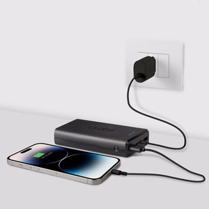 Powerbank Puro Fast 20000 mAh 2x USB-A + 1x USB-C - musta
