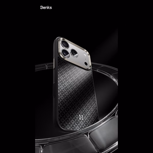 Musta Benks Magnetic Armor Pro Armor Grid 600D kevlar- ja metallikehyksinen suojakuori (C.K.FL.AP.BK.B072) malleihin iPhone 18 Pro / iPhone 17 Pro Camera Control -painikkeella