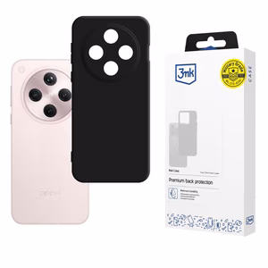 3mk Matt Case Oppo Find X8:lle - musta