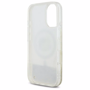 Hello Kitty Liquid Glitter Fever MagSafe Suojakuori iPhone 16:lle - kultainen