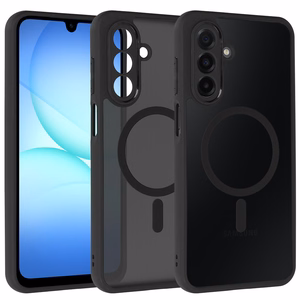 Full Matte Mag Cover Samsung Galaxy A17 5G:lle musta