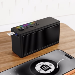 Acefast K9 Go Bluetooth-kaiutin stereo- ja ENC-ominaisuuksilla - musta
