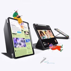 ESR Flip Hybrid Suojakuori iPad Air 13 tuumaa (2024/2025/2026) - musta