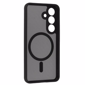 Täysin matta Mag -takakuori Samsung Galaxy S25 - musta