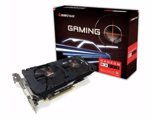 Biostar Radeon RX 580 8GB GDDR5 Graphics Card (VA5815RQ82)