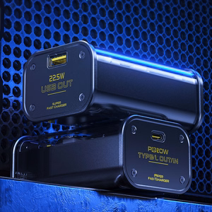 WEKOME WP-333 Vanguard Series varavirtalähde, 10000 mAh, PD 20 W + QC 22,5 W, musta ja läpinäkyvä