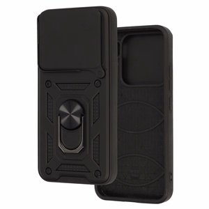 Slide Camera Armor Case for Xiaomi 15 5G Black