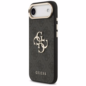 GUESS suojakuori iPhone 17 Air GUHCP17M4GMGCGR (PU-kuori isolla 4G Classic -logolla) kultainen musta