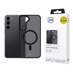 3mk Smoke MagCase Samsung Galaxy S23 5G:lle - musta