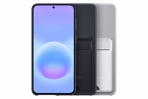 OA576TJE korttipaikallinen suojakuori Samsung Galaxy A57, vaaleanharmaa