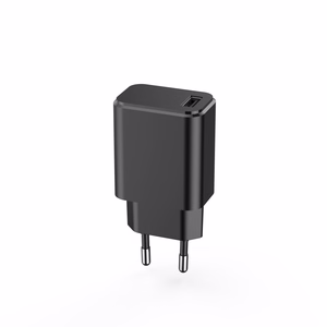 Setty charger 1x USB 3A black + USB-C cable 1,0 m