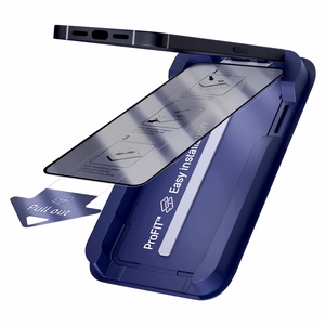 9H panssarilasi 3mk HardGlass Max Privacy -tietosuojasuodattimella iPhone 17 Pro Max:lle