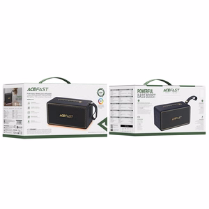 Acefast K3 Max -kannettava Bluetooth-kaiutin musta