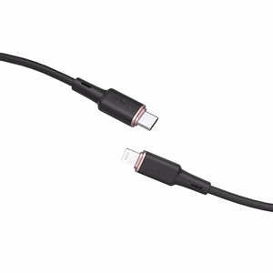 Acefast kaapeli MFI USB Type C - Lightning 1.2m, 30W, 3A musta (C2-01 black)