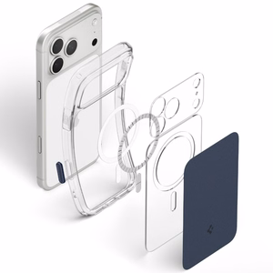 Spigen Ultra Hybrid MagSafe -suojakuori iPhone 18 Pro Max / 17 Pro Max -malleille, mattasininen