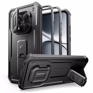Tech-Protect Kevlar Cam+ 2-sarjan suojakuori Xiaomi Redmi Note 15 Pro 5G:lle - musta