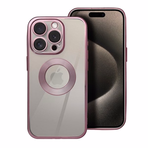 Glam Suojakuori iPhone 17 PRO:lle puuterivaaleanpunainen