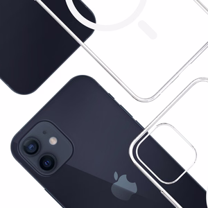 3mk Clear MagCase Apple iPhone 12/12 Prolle - läpinäkyvä