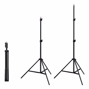 Valokuvausstudion taustatuki Puluz 2x2m + taustat 3 kpl PKT5204