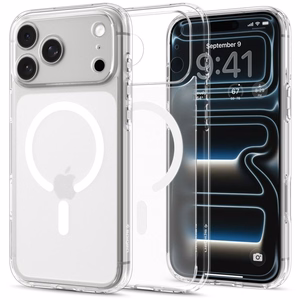 Spigen Ultra Hybrid MagSafe -suojakuori iPhone 18 Pro Max / 17 Pro Max -malleille, mattavalkoinen