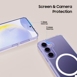 Tech-Protect FlexAir Hybrid MagSafe Case for Samsung Galaxy A56 5G - Transparent