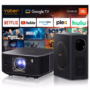 Yaber K3 Pro LCD FullHD 1080p Multimediaprojektori JBL Kaiuttimilla ja Subwooferilla - Musta