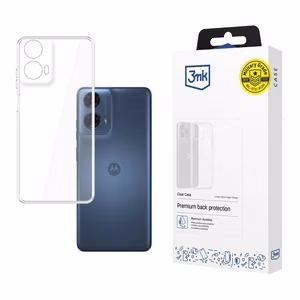 3mk Clear kotelo Motorola Moto G24 Power - läpinäkyvä