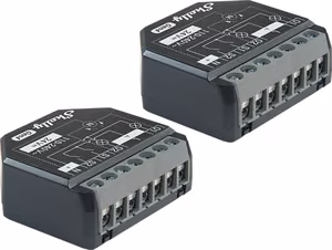 2 kpl Shelly 2PM Gen4 Zigbee/Matter -ohjainten setti