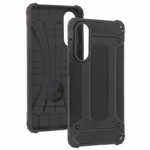 Armor Carbon Suojakuori Samsung Galaxy S25 Edge:lle musta