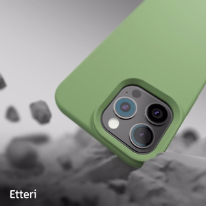 Etteri Silikoninen Mag suojakuori iPhone 16 Pro Max 6,9:lle vaaleanvihreä