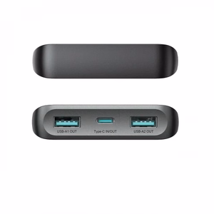 Powerbank 10000mAh Joyroom JR-PBF20 25W + cable 0.25m (black)