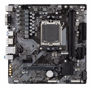 GIGABYTE B650M S2H emolevy - AMD Ryzen 9000 Series CPUs, 5+2+2 Phases VRM, up to 6400MHz DDR5 (OC), 1xPCIe 4.0 M.2, GbE LAN, USB 3.2 Gen 1