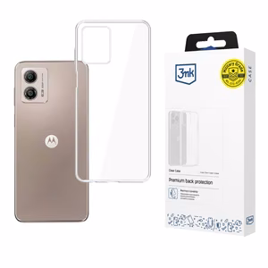 3mk Clear Case Motorola Moto G53:lle - läpinäkyvä