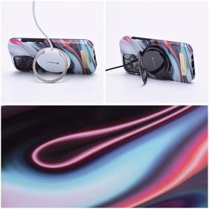Suojakuori iPhone 15 PLUS:lle Forcell F-Protect Mirage yhteensopiva MagSafe glow