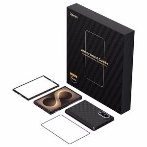 Benks Magnetic Armor Grid Air Grand Combo -suojakuori (C.K.FL.SA.BK.S060) Samsung Galaxy Z Fold 8 -mallille, musta