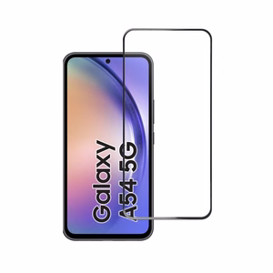 Suojalasi Blue Star - SAMSUNG A54 5G Full Face (täysliimaus kehyksellä, pieni koko) musta