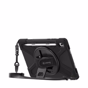 Crong Defender Plus - Kestävä suojakuori Samsung Galaxy Tab S11 11" (musta)