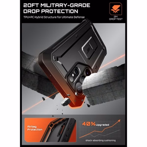 Supcase Unicorn Beetle Pro 2-Pack Suojakuori Samsung Galaxy S26 Ultralle - Musta