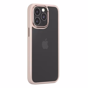 Comma Joy Elegant -kuori iPhone 15 vaaleanpunainen
