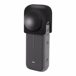 PULUZ silicone lens cover for Insta360 X4 / X5 (black)