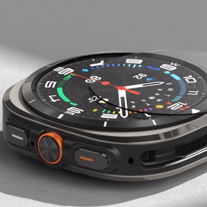 Ringke Slim & Tempered Glass suojakuori- ja lasisetti Samsung Galaxy Watch Ultra 47mm -kellolle – musta