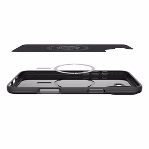 Spigen Thin Fit MagSafe Suojakuori iPhone 16 Pluslle - musta